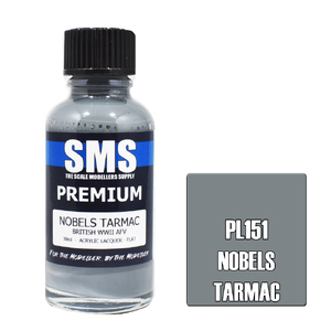 SMS PL151 Premium Acrylic Lacquer Nobels Tarmac Paint 30ml
