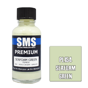 SMS PL154 Premium Acrylic Lacquer Seafoam Green FS24533 Paint 30ml