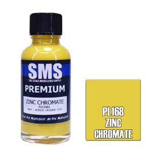 SMS PL168 Premium Acrylic Lacquer Zinc Chromate Paint 30ml
