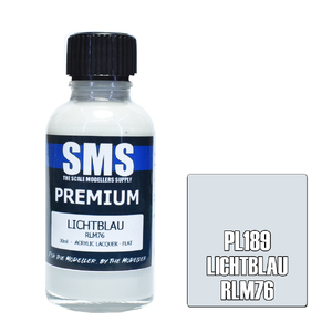 SMS PL189 Premium Lichtblau Paint 30ml