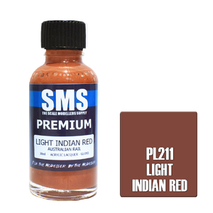 SMS PL211 Premium Light Indian Red Paint 30ml