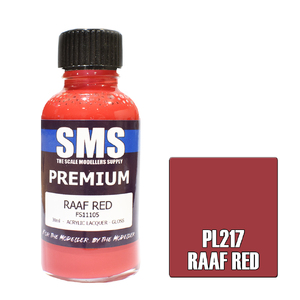 SMS PL217 Premium RAAF Red Paint 30ml