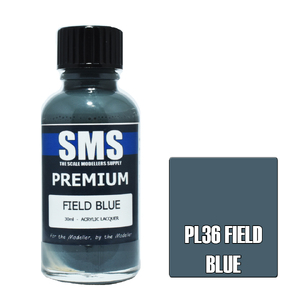 SMS PL36 Premium Acrylic Lacquer Field Blue Paint 30ml