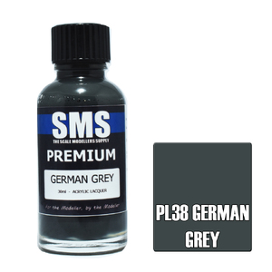 SMS PL38 Premium Acrylic Lacquer German Grey Paint 30ml