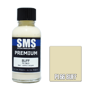 SMS PL66 Premium Acrylic Lacquer Buff Paint 30ml