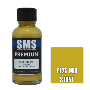 SMS PL75 Premium Acrylic Lacquer Mid Stone Paint 30ml