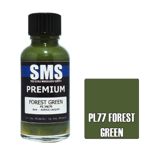 SMS PL77 Premium Acrylic Lacquer Forest Green Paint 30ml
