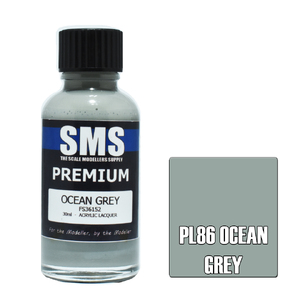 SMS PL86 Premium Acrylic Lacquer Ocean Grey  Paint 30ml