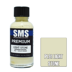 SMS PL91 Premium Acrylic Lacquer Light Stone Paint 30ml