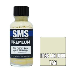 SMS PL98 Premium Acrylic Lacquer IJN Deck Tan Paint 30ml