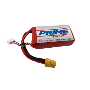 Prime RC 3S 11.1v 1300mAh 120C LiPo Battery Soft Case w/ XT60 Connector