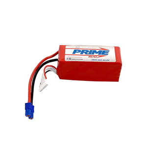 Prime RC 6S 22.2V 1800mAh 50C LiPo Battery Soft Case w/ EC3 Connector