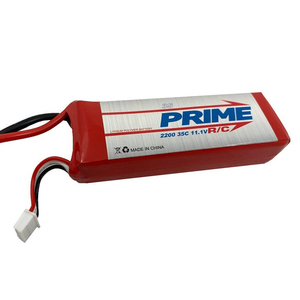 Prime RC 2200mAh 3S 11.1v 35C LiPo Battery with XT60 Connector #PMQB22003S