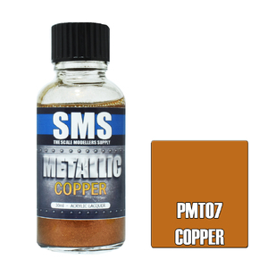 SMS PMT07 Premium Acrylic Lacquer Metallic Copper 30ml
