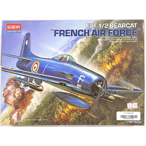 PRE-OWNED - Academy 12201 - F8F-1/2 Bearcat 1:48 Scale Model Plastic Kit