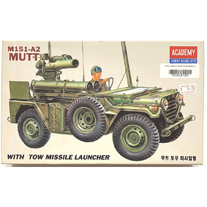 PRE-OWNED - Academy 1325 - M151 A2 MUTT 1:35 Scale Model Plastic Kit