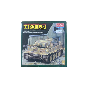 PRE-OWNED - Academy 1364 - Tiger I (Early) INDIVIDUAL TRACKS 1:35 Scale Plastic Model Kit