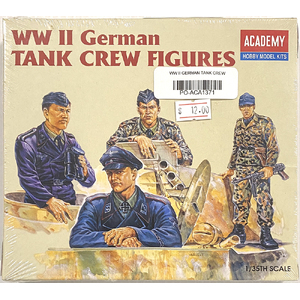 PRE-OWNED - Academy 1371 - WW II German Tank Crew Figures