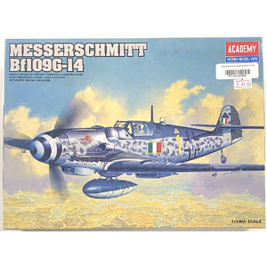 PRE-OWNED - Academy 1682 - Messerschmitt Bf109G-14 1:48 Scale Model Plastic Kit