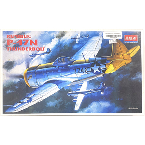 PRE-OWNED - Academy 2155 - Republic P-47N Thunderbolt 1:48 Scale Model Plastic Kit
