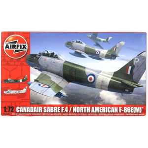 PRE-OWNED - Airfix - Canadair Sabre F.4 / North American F-86E(M) 1:72 Scale Model Plastic Kit #PO-AIR03083