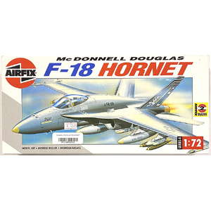 PRE-OWNED - Airfix 04032 - McDonnell Douglas F-18 Hornet 1:72 Scale Model Plastic Kit