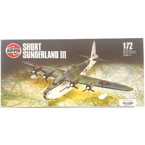 PRE-OWNED - Airfix 06001 - Short Sunderland III 1:72 Scale Model Plastic Kit