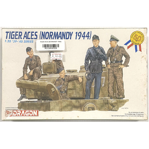 PRE-OWNED - Dragon 6028 - Tiger Aces 1:35 Scale Model Plastic Kit