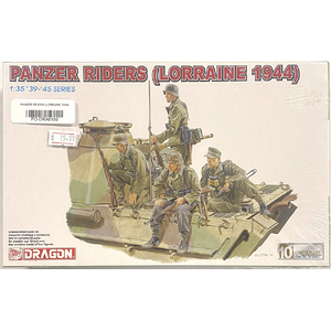 PRE-OWNED - Dragon 6156 - Panzer Riders 1:35 Scale Model Plastic Kit