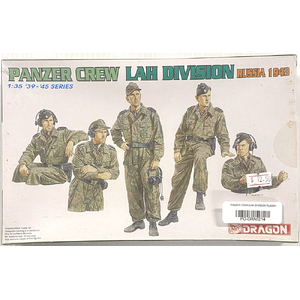 PRE-OWNED - Dragon 6214 - Panzer Crew LAH Division 1:35 Scale Model Plastic Kit