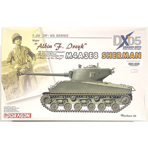 PRE-OWNED - Dragon 6283 - Dragon Expo M4A3E8 Sherman 1:35 Scale Model Plastic Kit