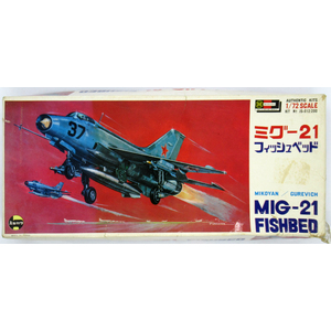 PRE-OWNED - Hasegawa - Mikoyan-Gurevich MiG-21F Fishbed 1:72 Scale Model Plastic Kit #PO-HASJS0122
