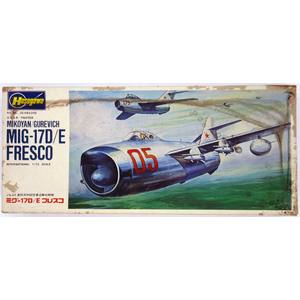 PRE-OWNED - Hasegawa - Mikoyan/Gurevich MiG-17D/E Fresco 1:72 Scale Model Plastic Kit #PO-HASJS083