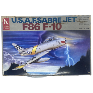 PRE-OWNED - Hobby Craft - U.S.A.F. Sabre Jet F86F-10 1:72 Scale Model Kit #PO-HC1383