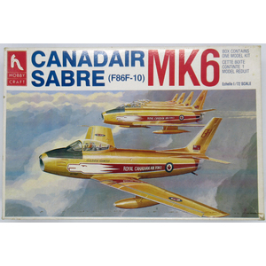 PRE-OWNED - Hobbycraft - Canadair Sabre Mk.6 1:72 Scale Model Plastic Kit #PO-HC1399