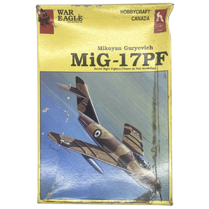 PRE-OWNED - Hobby Craft - Mikoyan-Guryevich MiG-17PF 1:48 Scale Model Plastic Kit  PO-HC1594