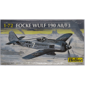 PRE-OWNED - Heller - Focke Wulf 190 A8/F3 *SEALED* 1:72 Scale Model Plastic Kit #PO-HEL80235