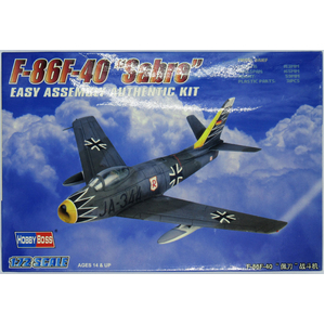PRE-OWNED - HobbyBoss - F-86F-40 "Sabre" 1:72 Scale Model Kit #PO-HOB80259