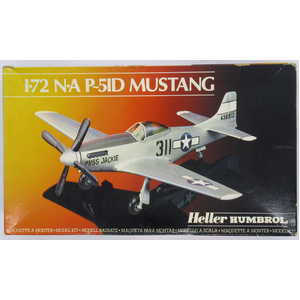 PRE-OWNED - Heller - Humbrol NA P-51D Mustang 1:72 Scale Model Plastic Kit #PO-HUM80268