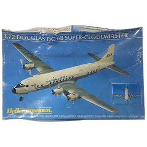 PRE-OWNED - Heller Humbrol - Douglas DC-6B Super Cloudmaster 1:72 Scale Model Plastic Kit #PO-HUM80315