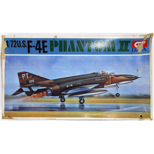 PRE-OWNED - Idea - McDonnell Douglas F-4E Phantom II 1:72 Scale Model Plastic Kit #PO-IDE278C