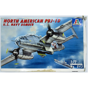 PRE-OWNED - Italeri - North American PBJ-1D U.S. NAVY BOMBER 1:72 Scale Model Plastic Kit #PO-ITA043