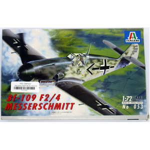 PRE-OWNED - ITALERI - Messerschmitt Bf-109F2/4 1:72 Scale Model Kit #PO-ITA053
