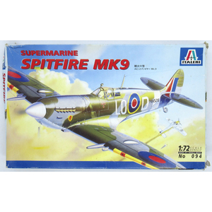 PRE-OWNED - Italeri - Supermarine Spitfire MK9 1:72 Scale Model Plastic Kit #PO-ITA094