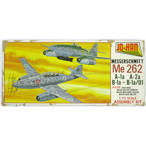 PRE-OWNED - Jo-Han - Messerschmitt Me 262 1:72 Scale Model Plastic Kit #PO-JOHA104