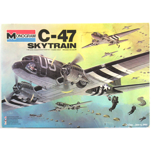 PRE-OWNED - Monogram - Douglas C-47 Skytrain 1:48 Scale Model Plastic Kit #PO-MON5603