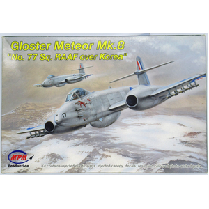 PRE-OWNED - MPM - Gloster Meteor Mk.8 1:72 Scale Model Plastic Kit #PO-MPM72543