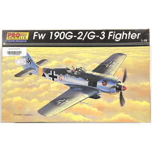 PRE-OWNED - Pro Modeler - Fw 190G-2/G-3 Fighter 1:48 Scale Model Plastic Kit