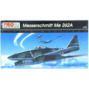 PRE-OWNED - Pro Modeler - Messerschmitt Me 262A 1:72 Scale Model Plastic Kit #PO-PRO855942