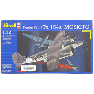 PRE-OWNED - Revell 04319 - Focke-Wulf Ta 154a "Moskito" 1:72 Scale Model Plastic Kit